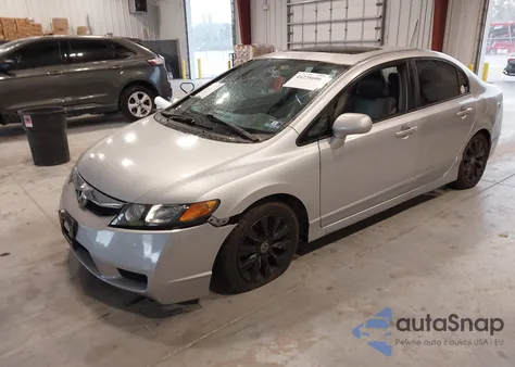 2010 Honda Civic Ex-L z USA, uszkodzony, nr VIN 2HGFA1F9XAH509126